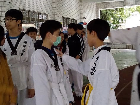 跆拳道社團照片